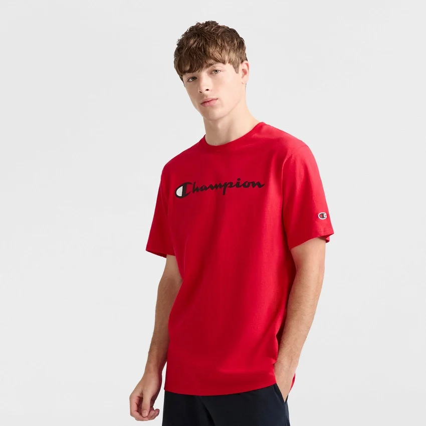 T-shirt graphique classique, Script Logo