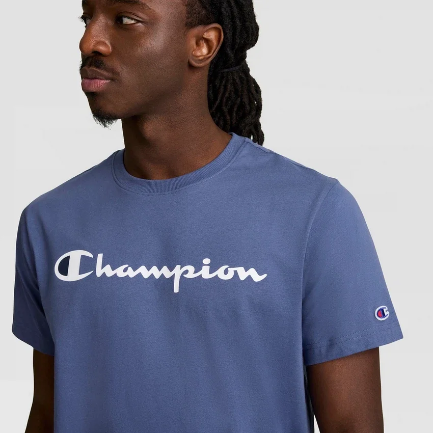 T-shirt graphique classique, Script Logo