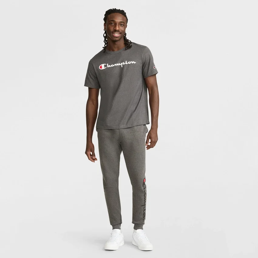 T-shirt graphique classique, Script Logo
