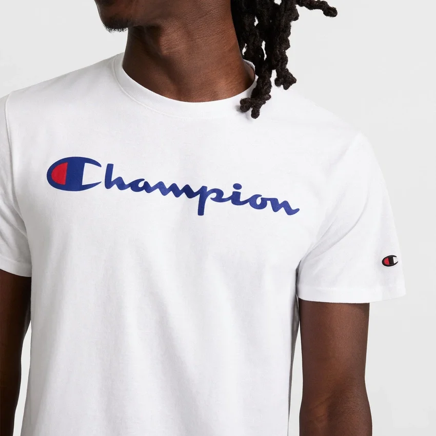 T-shirt graphique classique, Script Logo