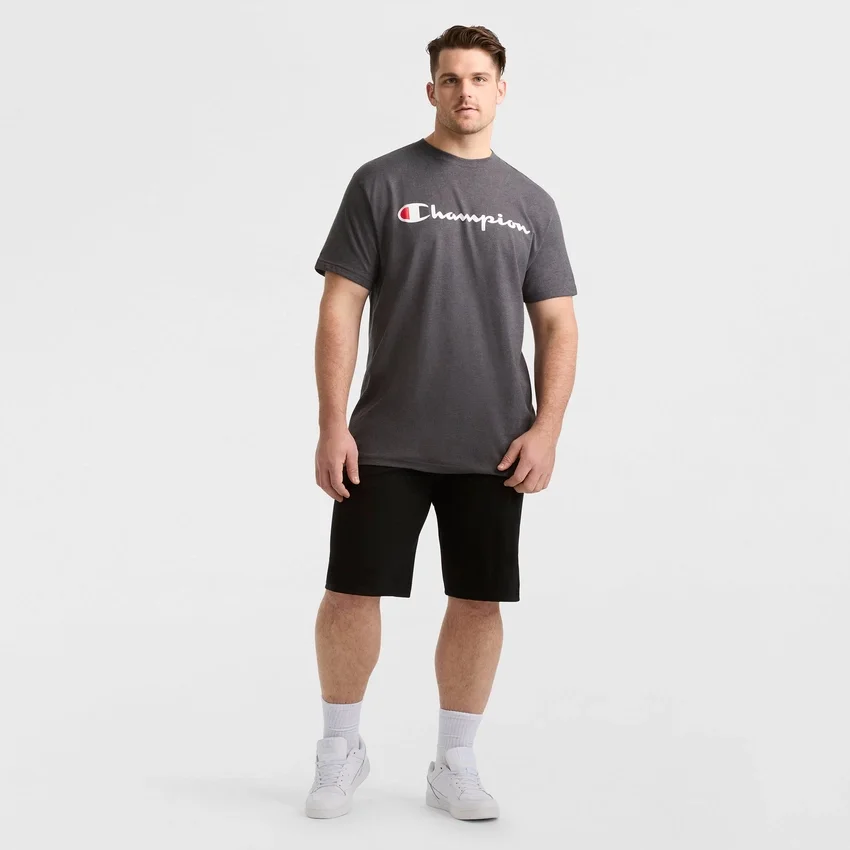 T-shirt graphique classique, Script Logo – Grandes tailles