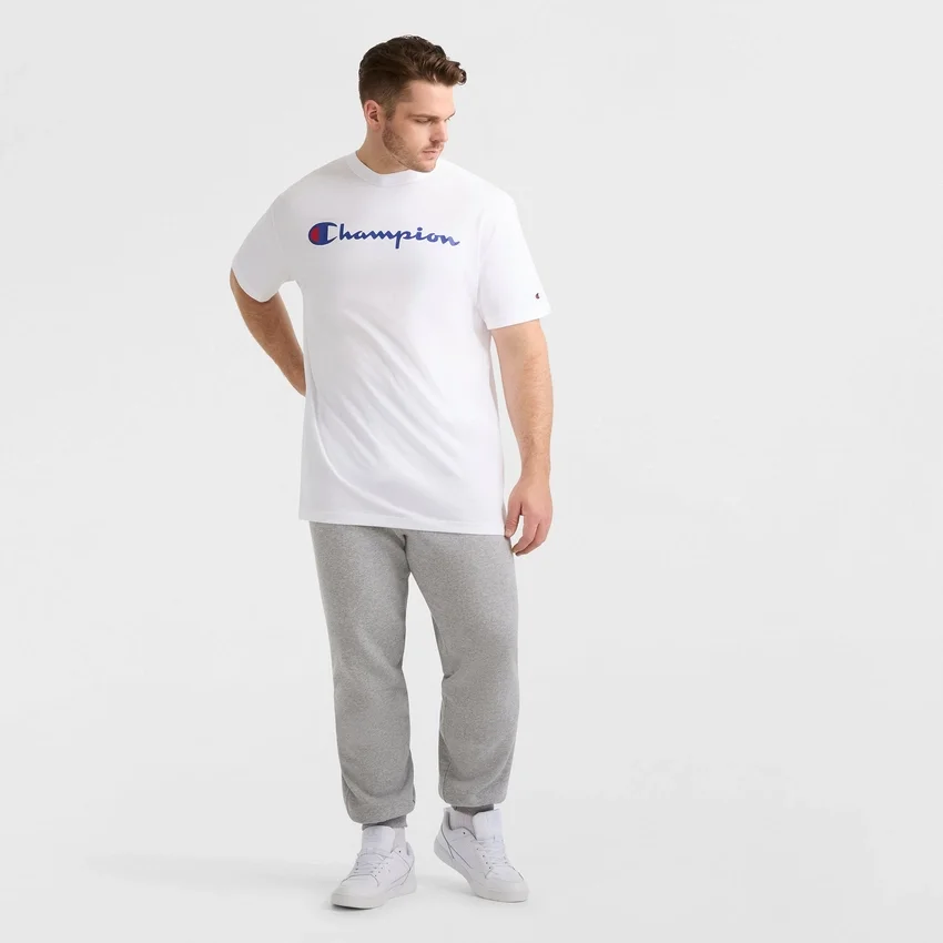 T-shirt graphique classique, Script Logo – Grandes tailles