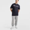 T-shirt graphique classique, Script Logo – Grandes tailles