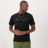 T-shirt graphique classique, Script Logo ton sur ton