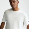 T-shirt graphique classique, Script Logo ton sur ton