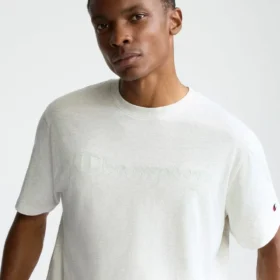T-shirt graphique classique, Script Logo ton sur ton