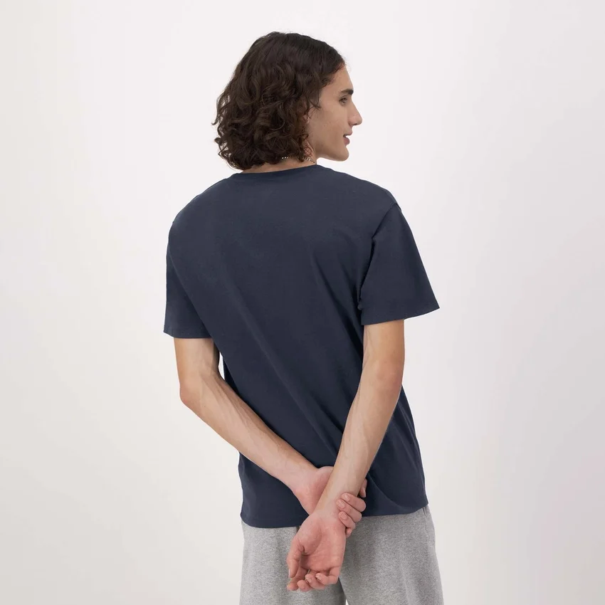 T-shirt graphique classique, Script Logo ton sur ton