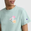 T-shirt à motif « C » floral en maille, C Logo