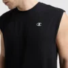 T-shirt musclé à col rond Sport, Script Logo